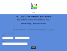 Tablet Screenshot of longevitytesting.com